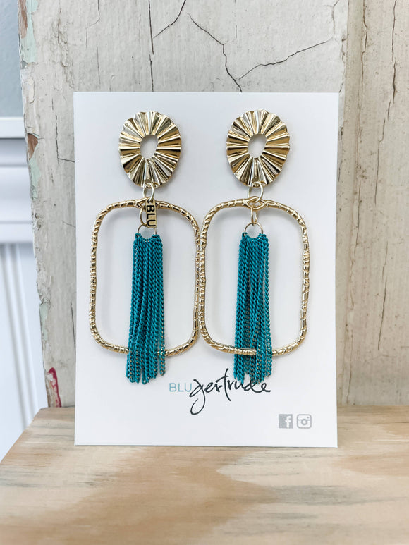 Brittany earring-Turquoise